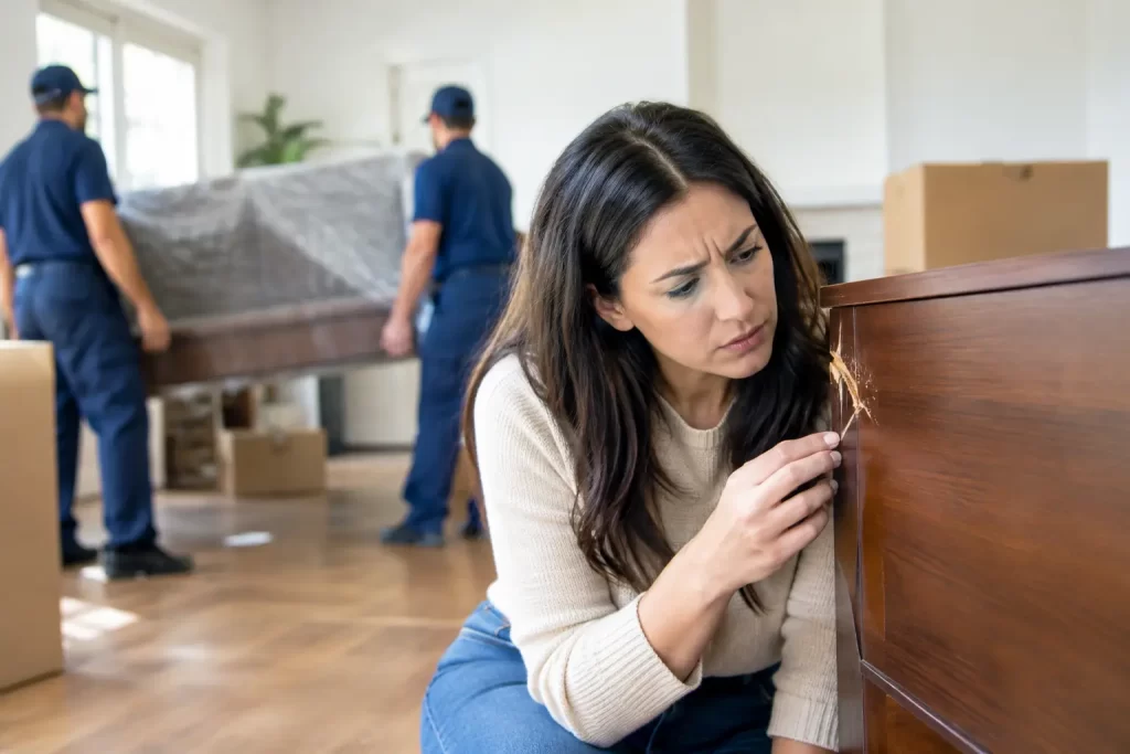 What If Movers Damage Furniture? Your Next Steps