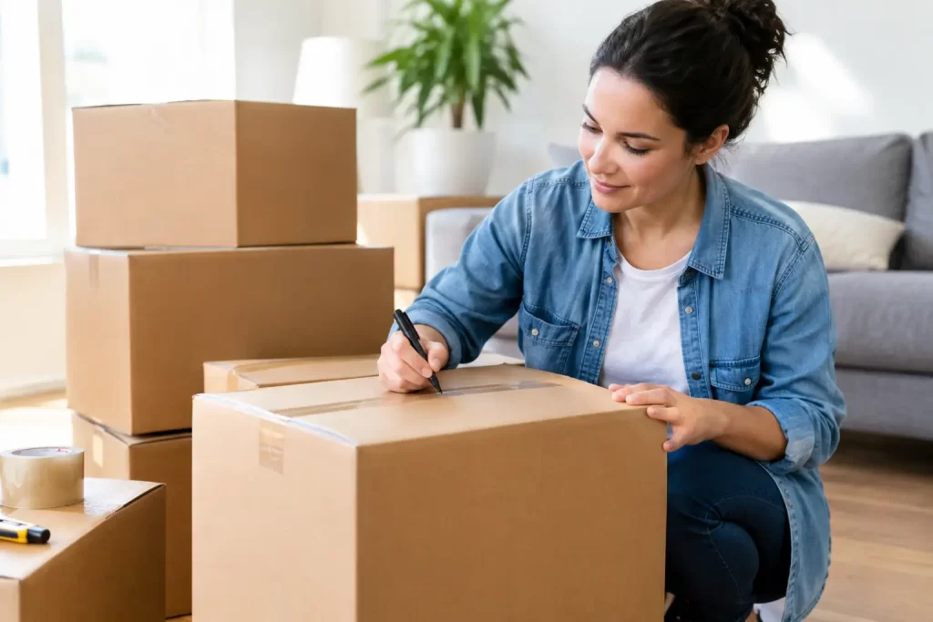 How to Label Moving Boxes for a Faster Move
