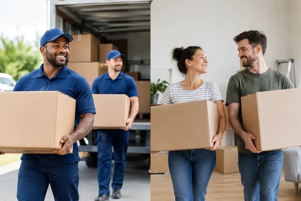 Professional Movers Versus DIY Moving Costs